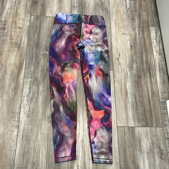 Athleta Girl Printed Chit Chat Tight size 12 - Picture 5 of 9